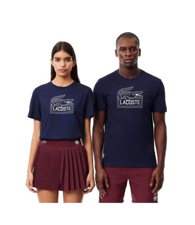 T-shirt Roland Garros Edition Adulte Bleu Lacoste