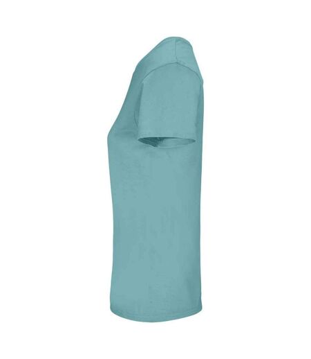 T-shirt Crusader Femme Turquoise SOLS
