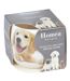 Bougie Anti-Odeurs Chien 8cm Blanc-2