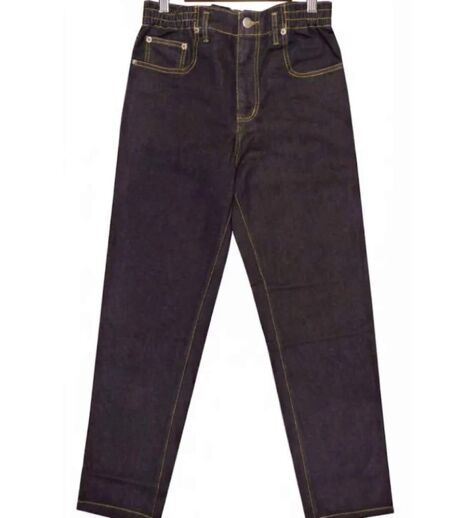 Jean Femme Noir Taille Élastique Confort – Coton Majoritaire Mayflower