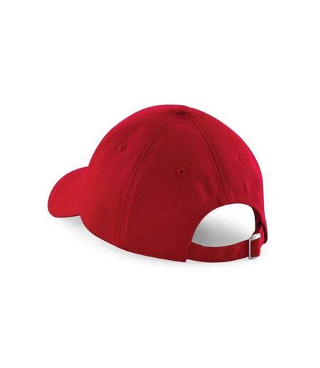 Beechfield® Unisex Authentic 6 Panel Baseball Cap (Classic Red)