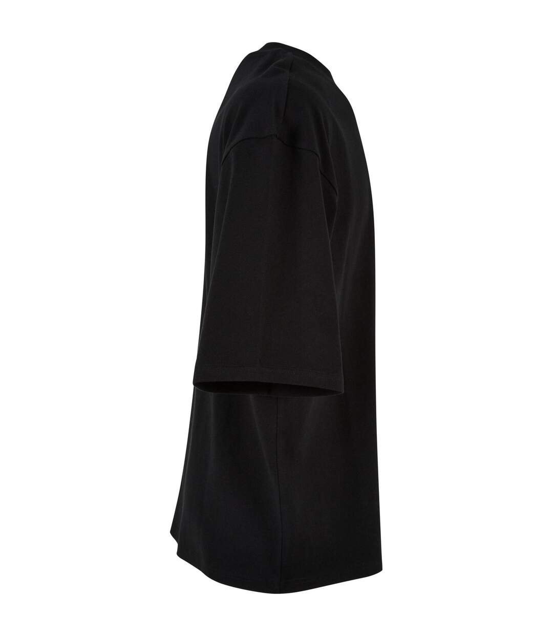 Mens Oversized T-shirt Black Build Your Brand-3