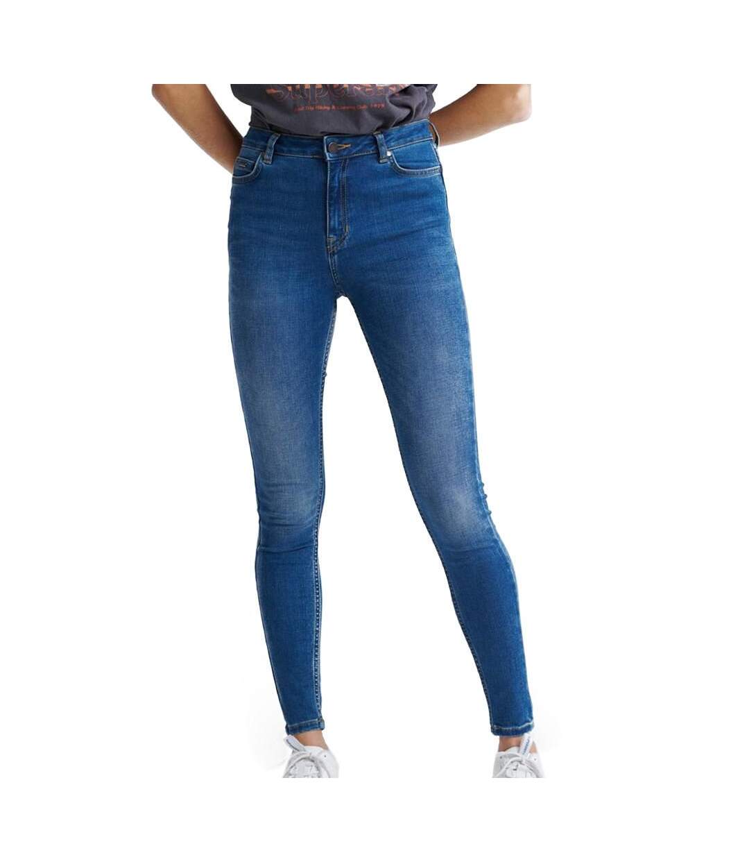 Jean Skinny Bleu Femme Superdry Rise - 25-1