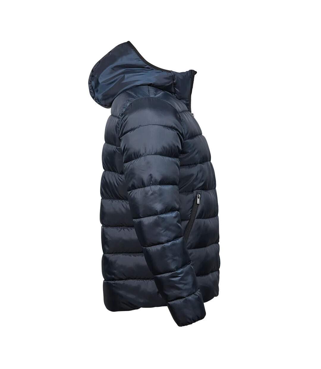 Mens lite padded jacket navy Tee Jays