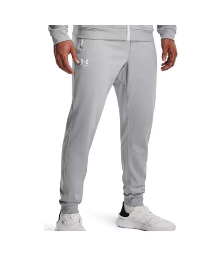 Jogging Gris Clair Homme Under Armour Sportstyle - L