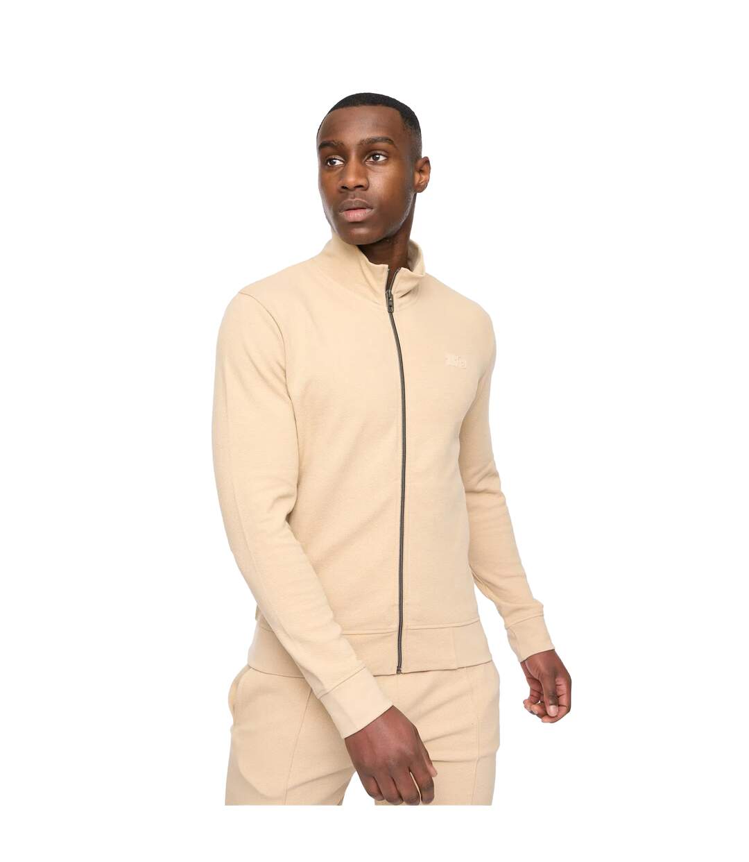 Mens Hannings Full Zip Jacket Stone Duck And Cover-1