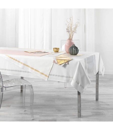 Nappe Rectangulaire Elegancia 140x240cm Rose