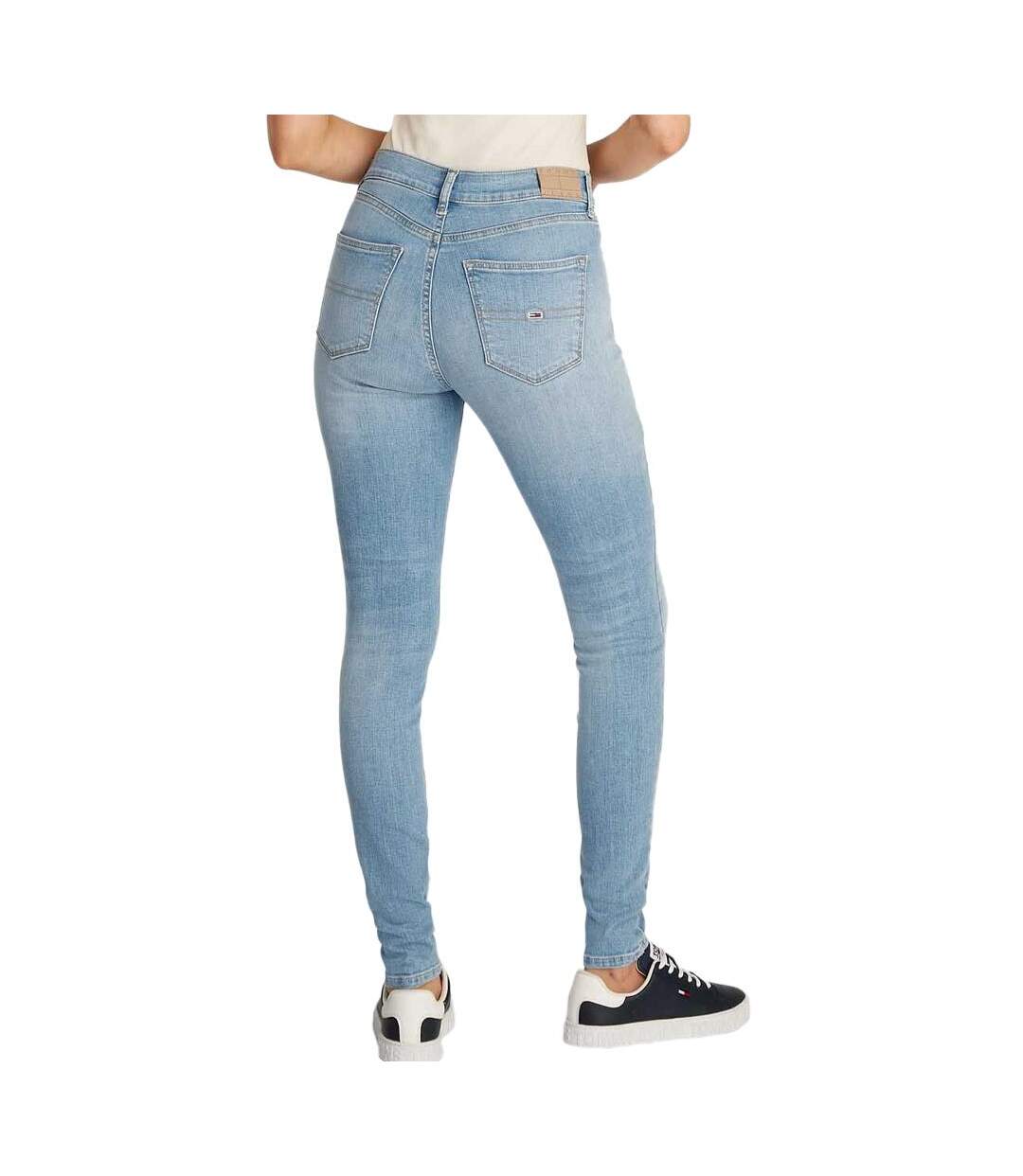 Jean slim bleu femme tommy hilfiger nora - w26-l32-2
