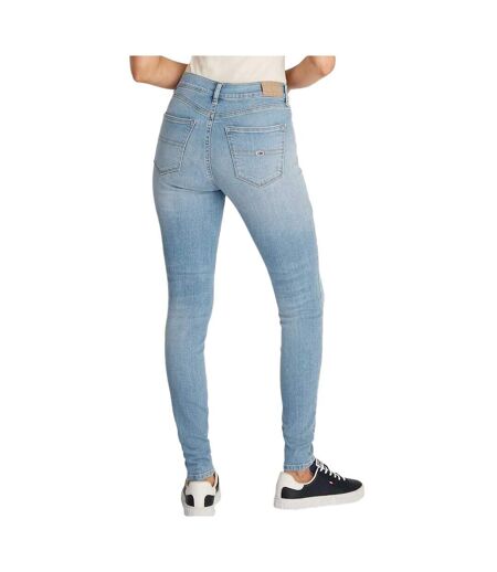 Jean slim bleu femme tommy hilfiger nora - w26-l32