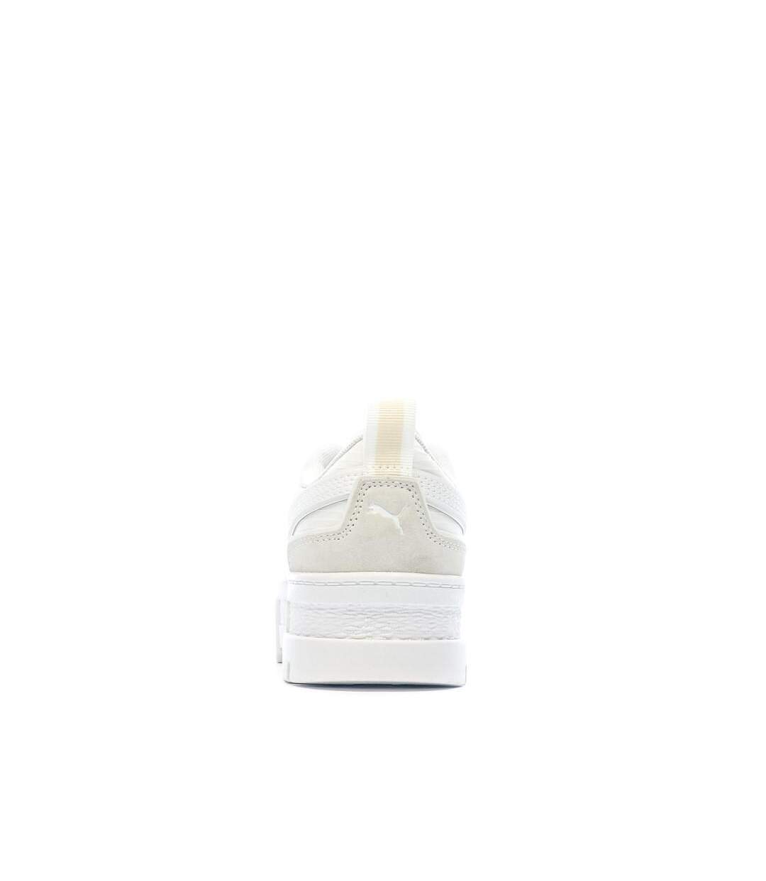 Baskets blanches femme puma mayze tech-3
