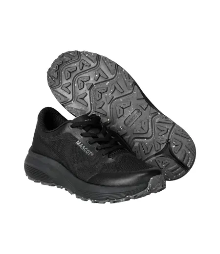 Mens Logo Trainers Black Mascot