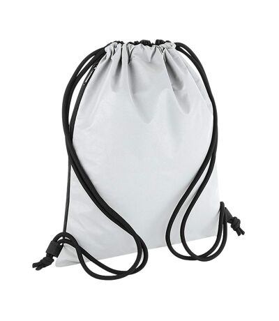 Bagbase Reflective Drawstring Bag (Silver) (One Size)