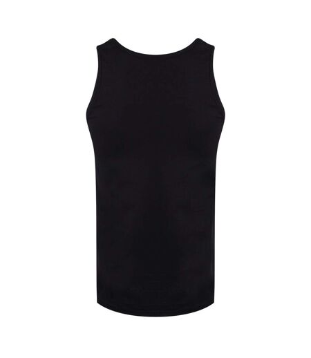 Unorthodox Collective Mens Raven Vest Top (Noir) - UTGR2876