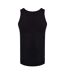 Unorthodox Collective Mens Raven Vest Top (Noir) - UTGR2876-2