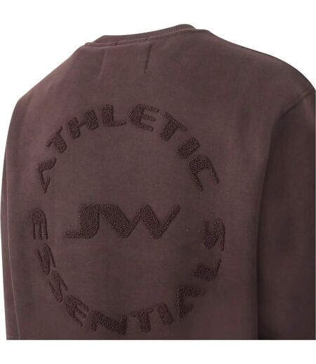 Mens Bouclé Sweatshirt Black Coffee Jack Wills