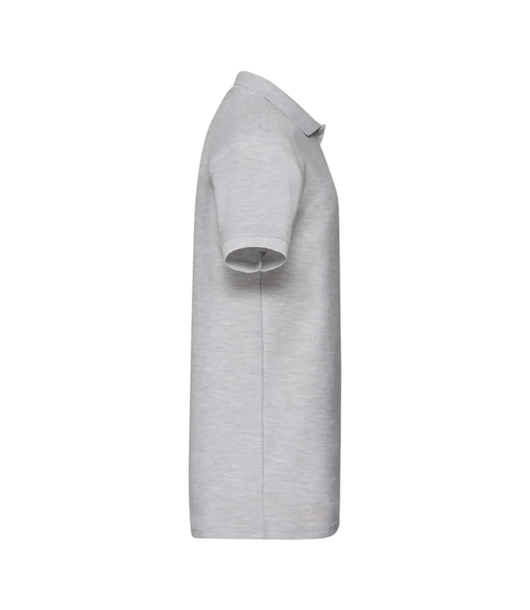 Polo Homme Gris Chiné Fruit Of The Loom-3