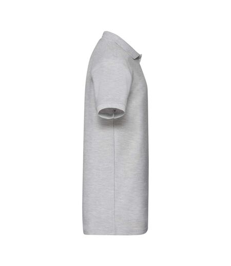 Polo Homme Gris Chiné Fruit Of The Loom