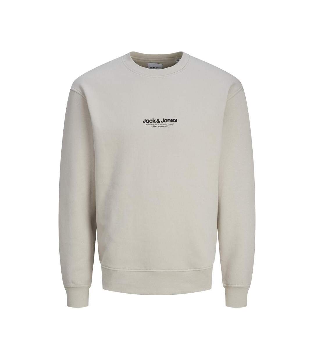 Sweat Beige Homme Jack & Jones Vesterbro122 - L-1