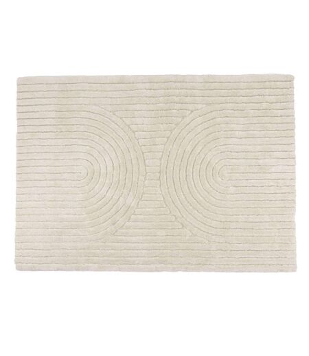 Tapis Déco Texturé Niklas 200x290cm Blanc