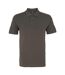 Asquith & Fox Mens Organic Classic Fit Polo Shirt (Slate)