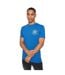 T-shirts Weymouth Homme Blanc Rouge Jaune Bleu Roi Bleu Clair Crosshatch-4