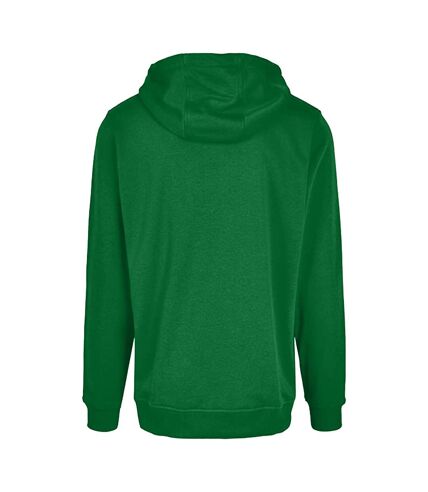 Build Your Brand Mens Heavy Pullover Hoodie (Forest Green)