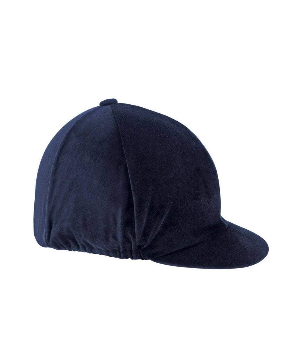 Velvet Hat Cover Navy Shires-1
