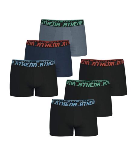 Lot de 6 boxers homme Trio Essentiel Athena