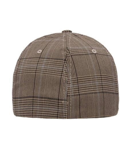 Flexfit By Yupoong Glen Check Cap (Brown/Khaki) - UTRW7538