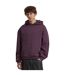 Sweat À Capuche Homme Violet Prune Build Your Brand-1