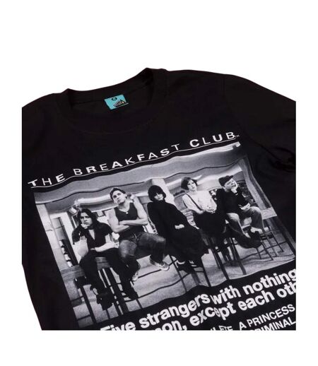 T-shirt Detention Adulte Noir The Breakfast Club