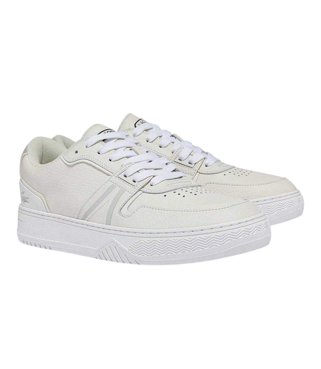Mens L003 Neo Leather Trainers White Lacoste-1