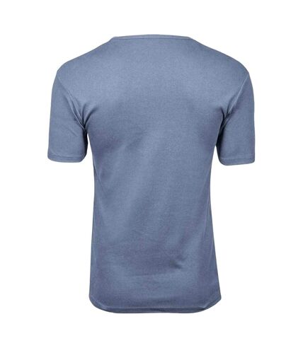 T-shirt interlock hommes gris bleu foncé Tee Jays