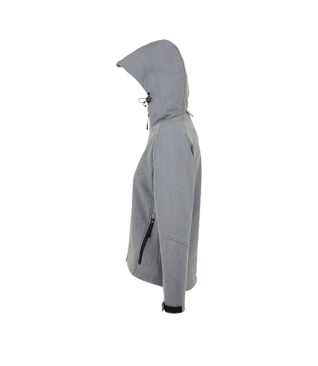 Veste à capuche replay femme gris SOLS-3