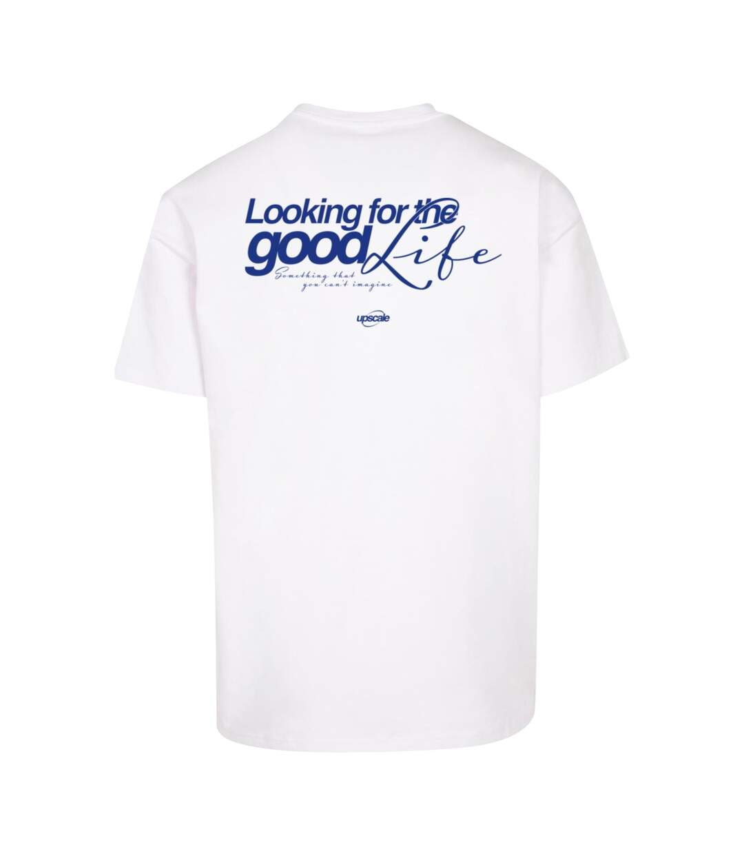 T-shirt Good Life Quest Homme Blanc Mister Tee-3