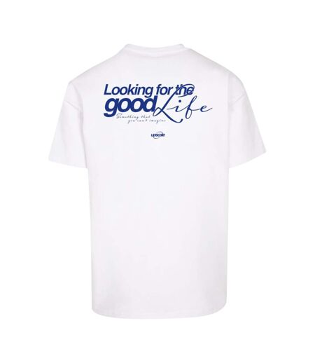 T-shirt Good Life Quest Homme Blanc Mister Tee
