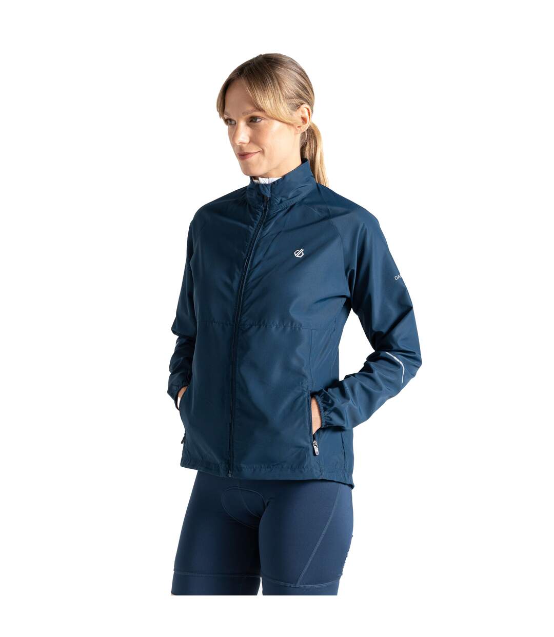 Womens/ladies resilient iii windshell jacket moonlight denim Dare 2B