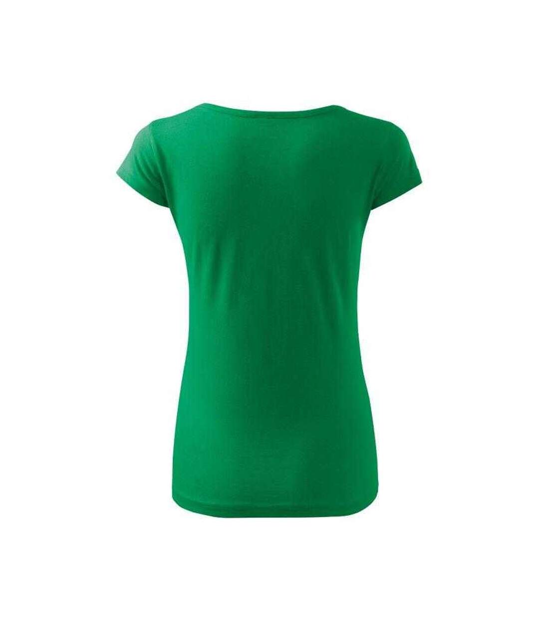 T-shirt Pure Femme Vert Gazon Malfini-2