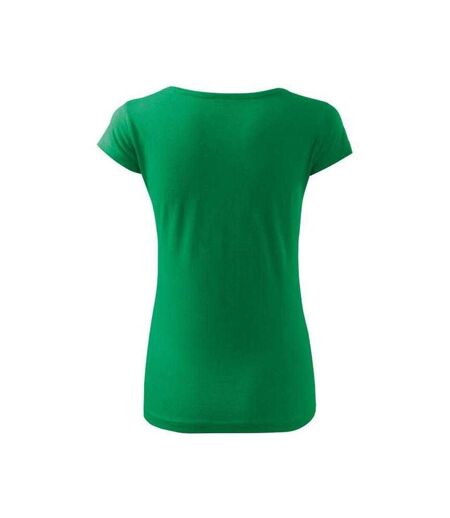 T-shirt Pure Femme Vert Gazon Malfini