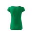 T-shirt Pure Femme Vert Gazon Malfini-2