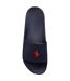 Claquettes Piscine Polo Homme Bleu Roi Blanc Ralph Lauren-3
