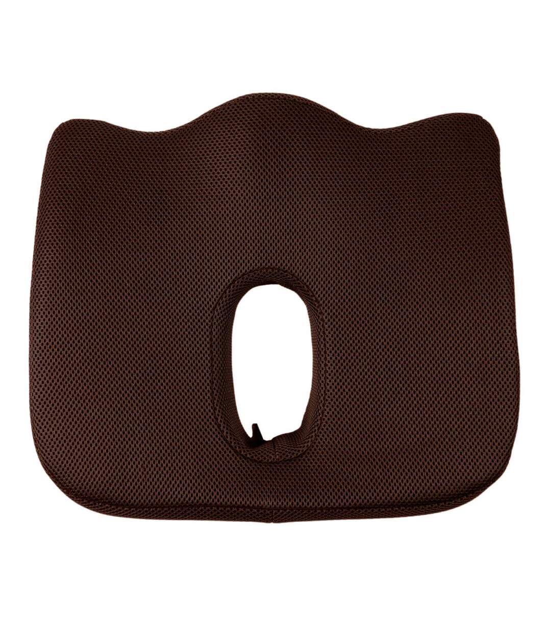 Coussin de Posture Spécial Coccyx 42cm Marron-2