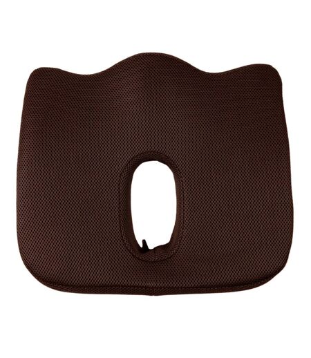 Coussin de Posture Spécial Coccyx 42cm Marron