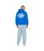 Mens Culture Hoodie Cobalt Blue Lost Youth-1