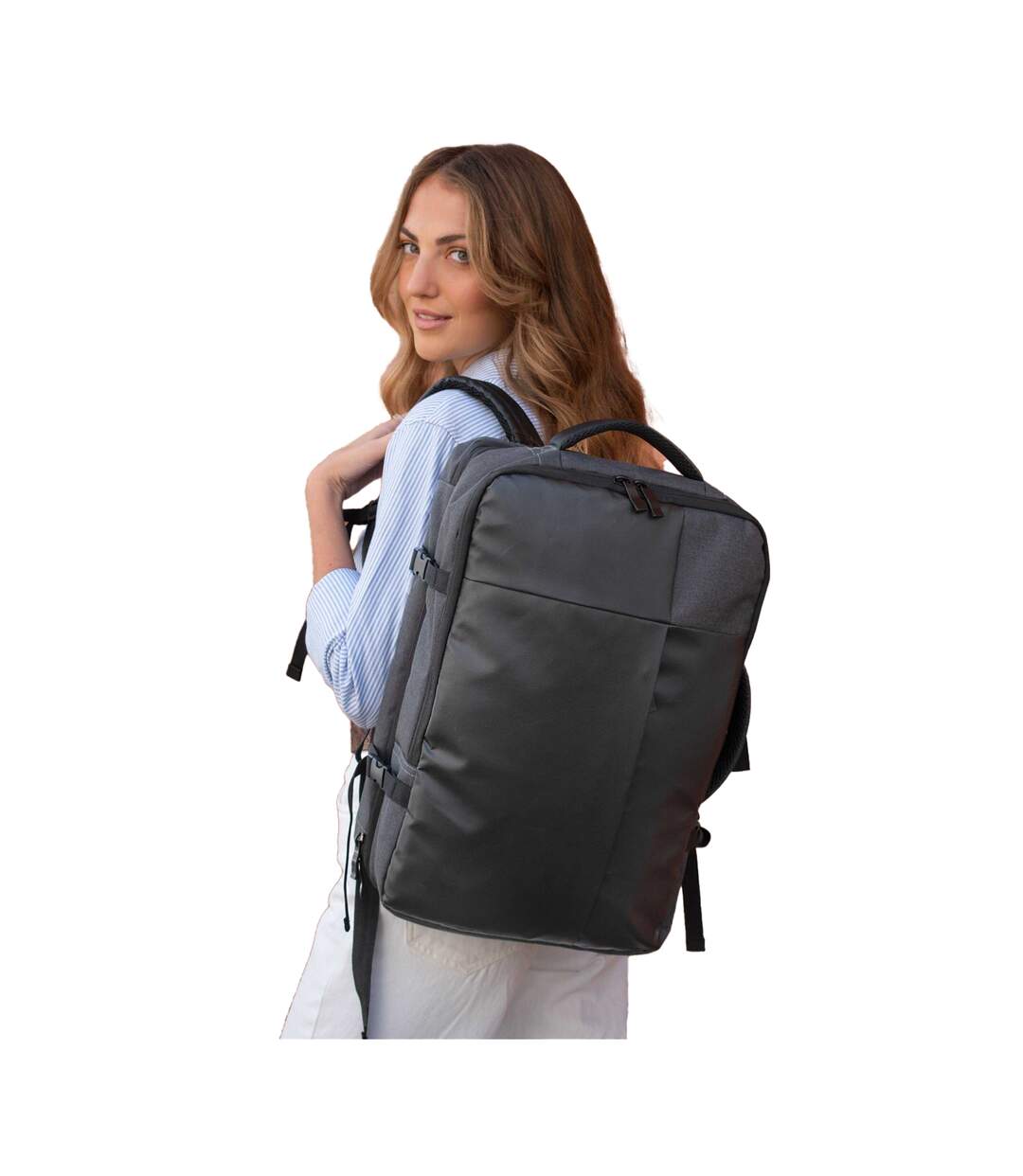 Vienna Overnight Laptop Backpack One Size Black Shugon-4