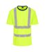 PRORTX Mens High-Vis T-Shirt (Hi Vis Yellow/Navy) - UTRW9268