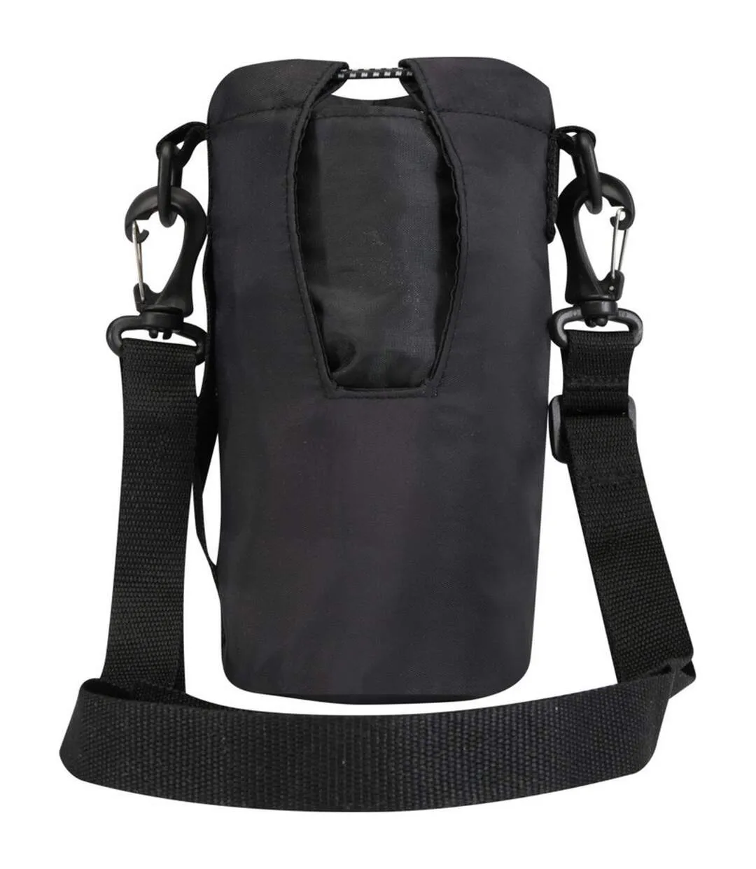 Recycled Polyester 2l Bottle Bag One Size Solid Black Floso-2