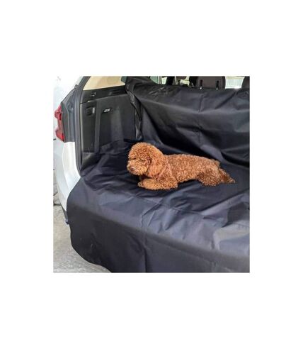 Housse de Protection pour Chien Auto 204cm Noir