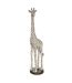 Statuette Déco Girafe 89cm Noir & Ivoire-1