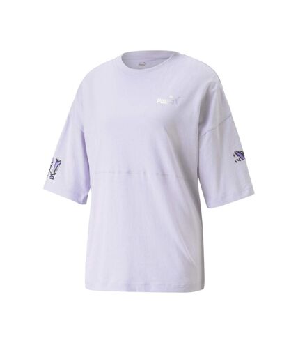 T-shirt Mauve Femme Puma Monarc - S